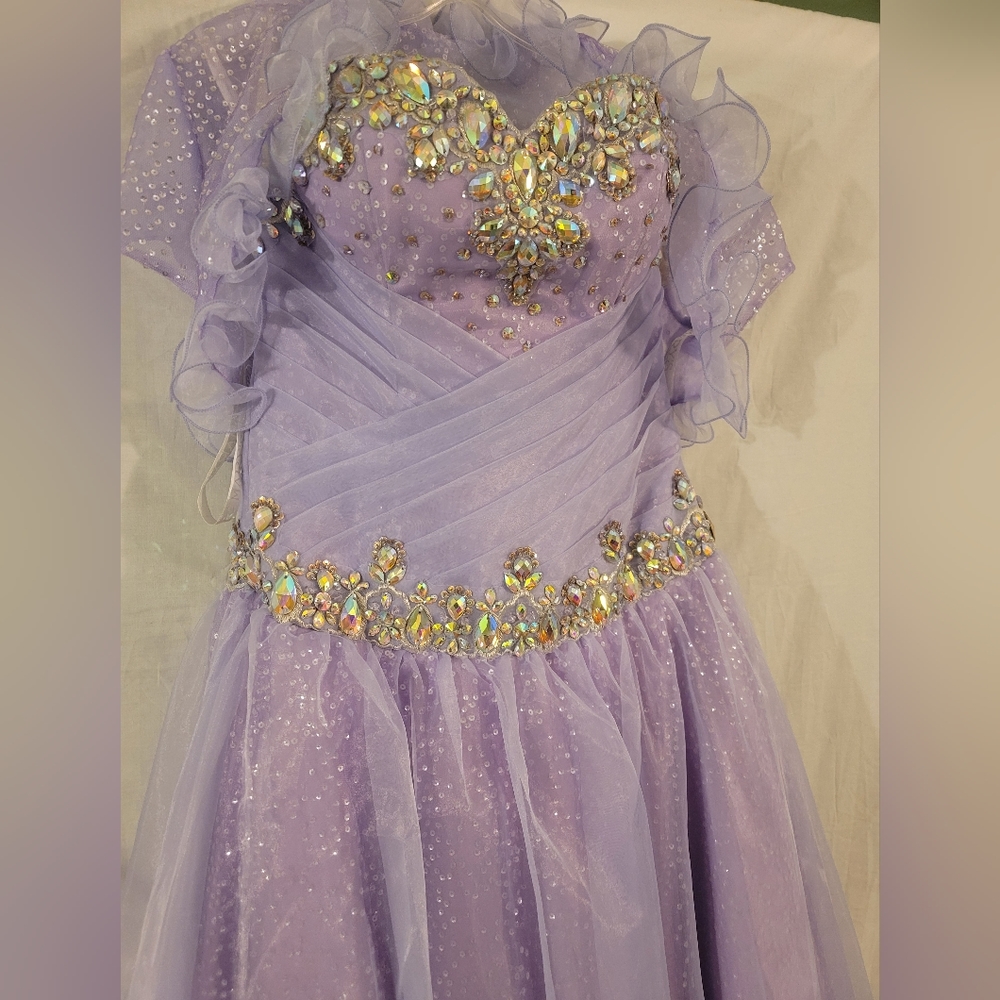 Lilac gown